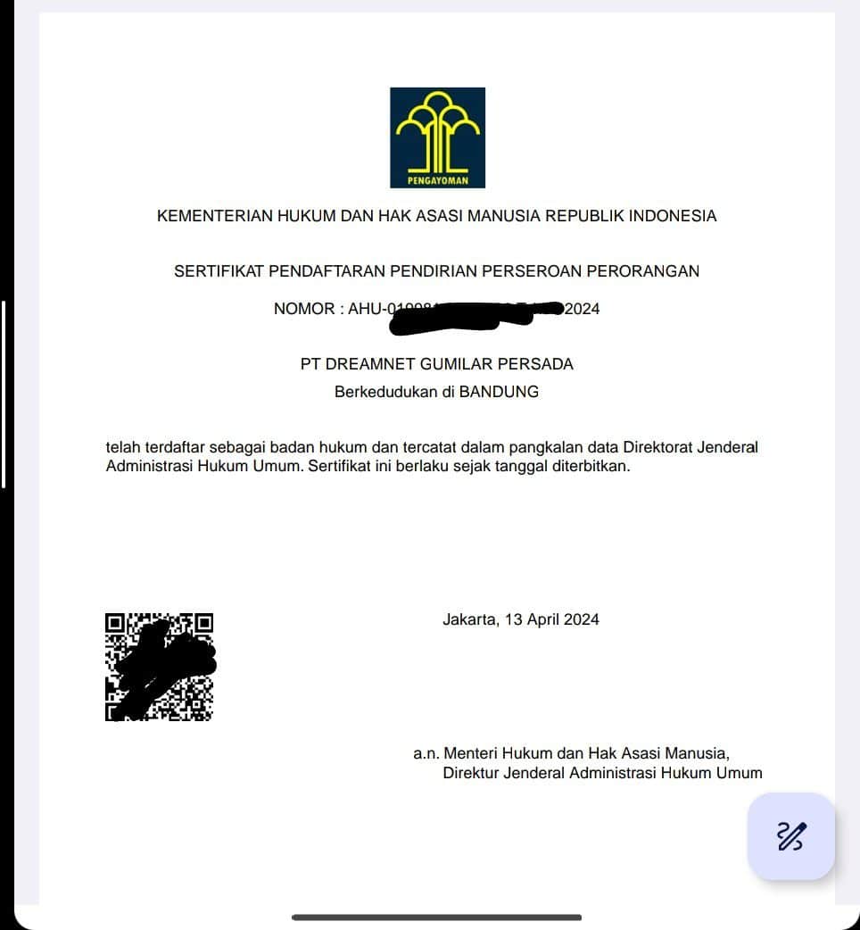 Izin Usaha RT RW NET | PT MITRA LEGAL CENTER